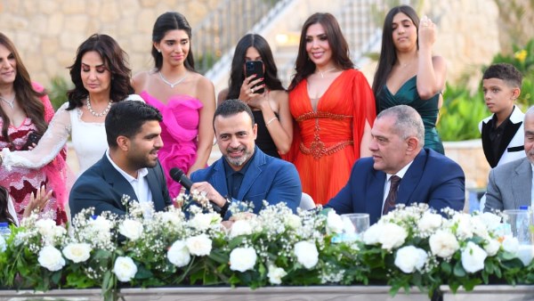 عقد قران ابنة أمل رزق 