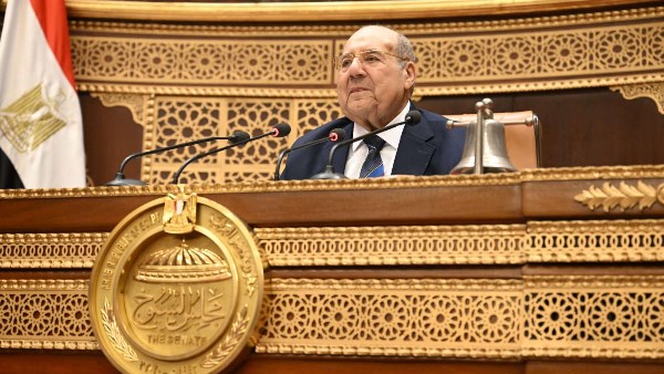 المستشار عبد الوهاب عبد الرازق رئيس مجلس الشيوخ