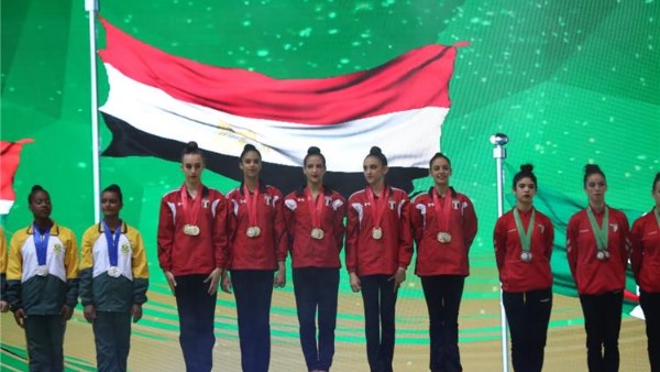 القومي للمرأة يهنئ منتخب الجمباز الإيقاعي للسيدات بحصوله على الذهب 