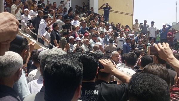صورة من الجنازة 