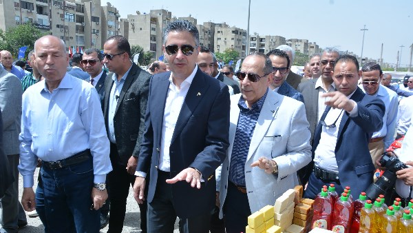 وزير التموين ومحافظ القاهرة