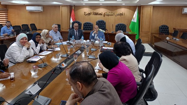 ابراهيم الشهابي نائب محافظ الجيزة 