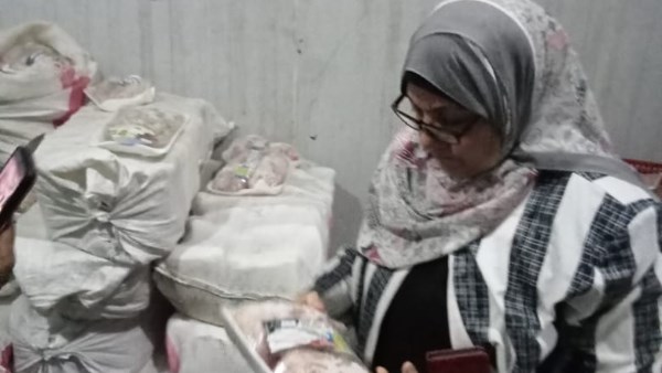 ضبط ٢٥ طنًّا من مصنّعات ومفروم اللحوم والدواجن ودهون حيوانية فاسدة بالجيزة