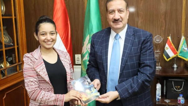 مايفن عماد.. طالبة بالمنوفية تحصل على براءة اختراع