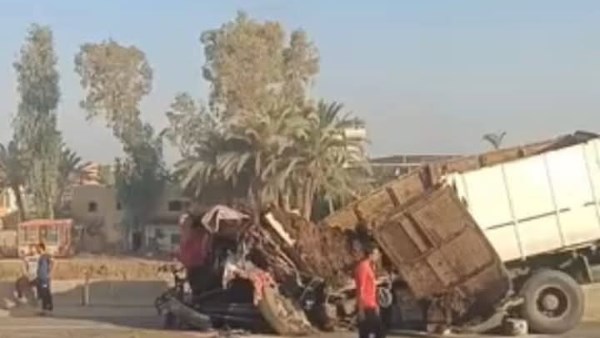 حادث في المنوفية 