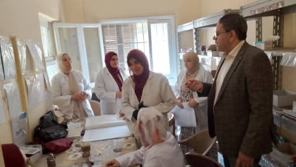 مخالفات بالجملة أثناء تفقد وكيل صحة المنوفية وحدة صحية بالبتانون