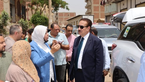 محافظ المنوفية يوجه بسرعة تسكين الباعة الجائلين في سوق منوف الحضاري الجديد