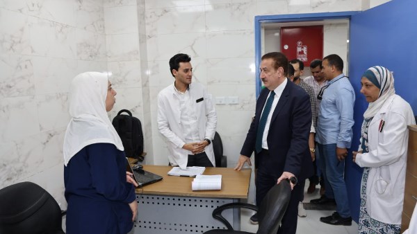 محافظ المنوفية يتابع أعمال تطوير مدرسة سنجلف الحديثة للتعليم الأساسي
