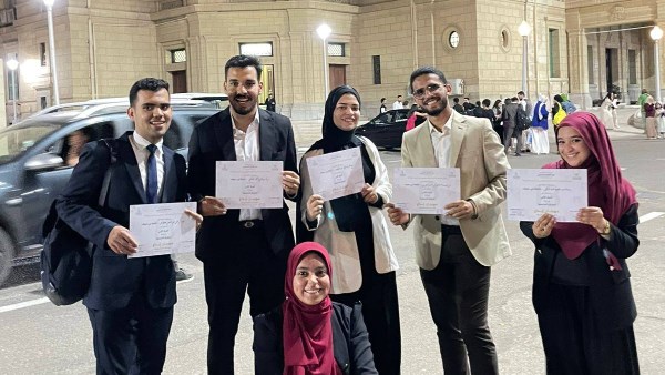طلاب جامعة بني سويف 