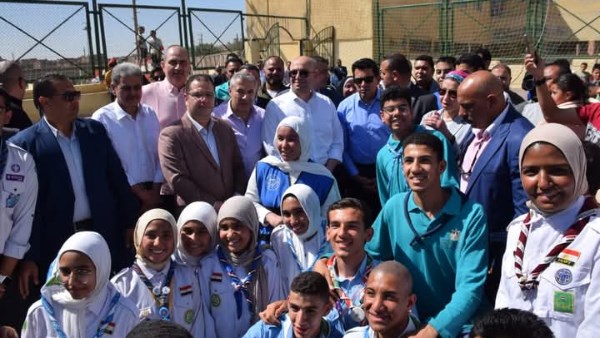 وزير الشباب ومحافظ بني سويف