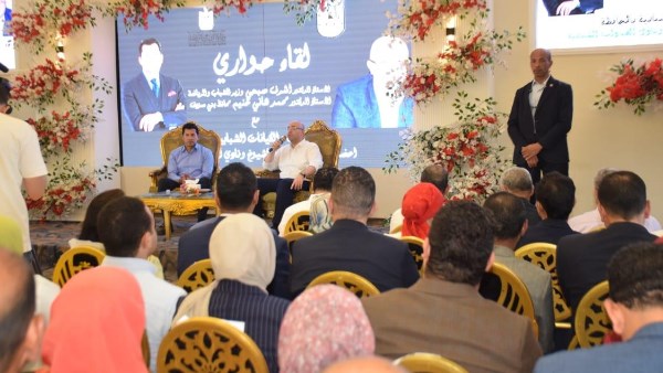 وزير الرياضة ومحافظ بني سويف