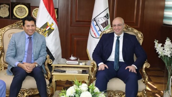 وزير الشباب ومحافظ بني سويف