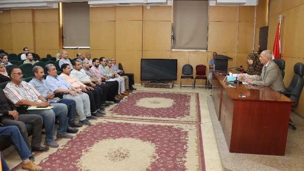بني سويف تناقش موقف الإستجابة للشكاوى الواردة على منظومة الشكاوى الحكومية