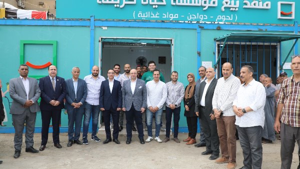 محافظ بني سويف يفتتح ثاني معرض للحوم والسلع بمدينة بني سويف  استعداداً عيد ىالأضحى المبارك