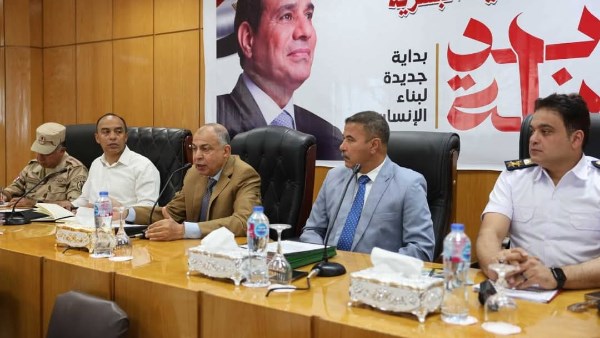تنفيذي المنيا.. التعامل بكل حسم مع أي حالات تعد بالبناء