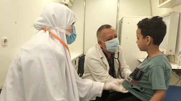 صحة المنيا: تقديم1317 خدمةطبية خلال قافلة مجانية بدير السنقورية ببنى مزار