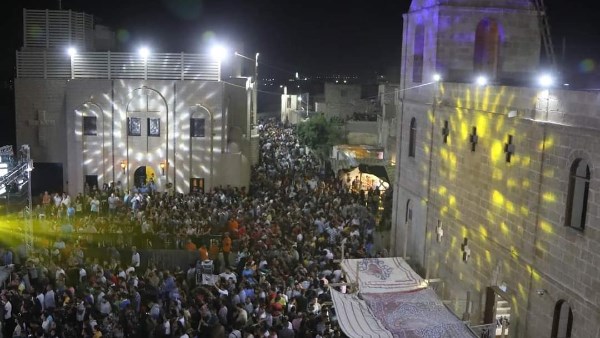 الاحتفال بمولد السيدة العذراء بسمالوط 