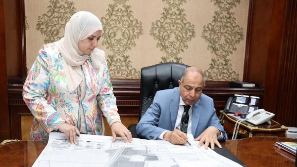 محافظ المنيا يعتمد المخطط 