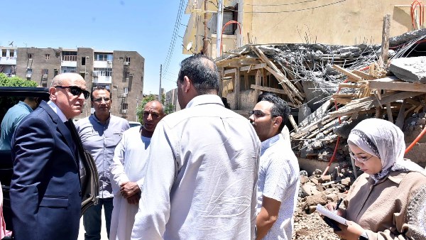 محافظ الأقصر يشرف على تنفيذ إزالة فورية لبناء بدون ترخيص | شاهد