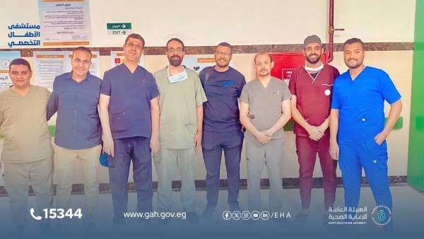 لأول مرة.. تفعيل خدمة القسطرة الطرفية بمستشفى الأطفال التخصصي بالأقصر