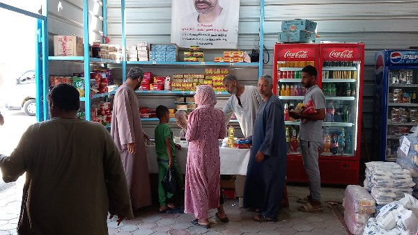 افتتاح خامس أسواق اليوم الواحد فى محافظة الأقصر