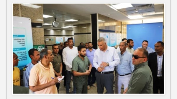 أسوان في 24 ساعة.. متابعة لتقديم الخدمات الطبية والجماهيرية بالمستشفيات والمعارض