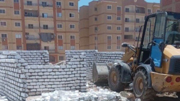 إزالة التعديات بأسوان 