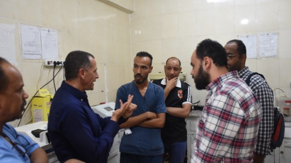 نائب محافظ أسوان يفاجئ مستشفى التكامل للأمراض النفسية وعلاج الإدمان