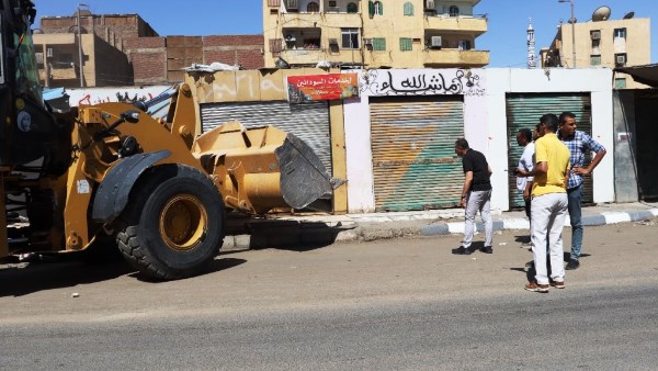 ازالة التعديات باسوان