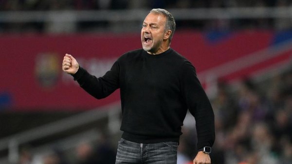 هانز فليك مدرب برشلونة
