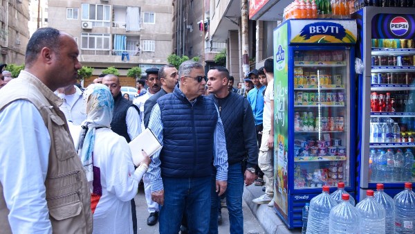 جولات ميدانية لمحافظ الإسكندرية