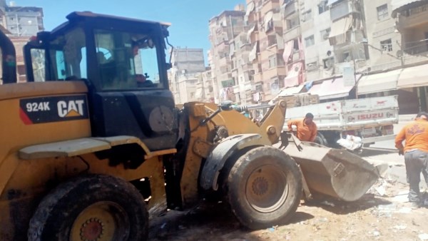 حملة مكبرة على النباشين بالاسكندرية