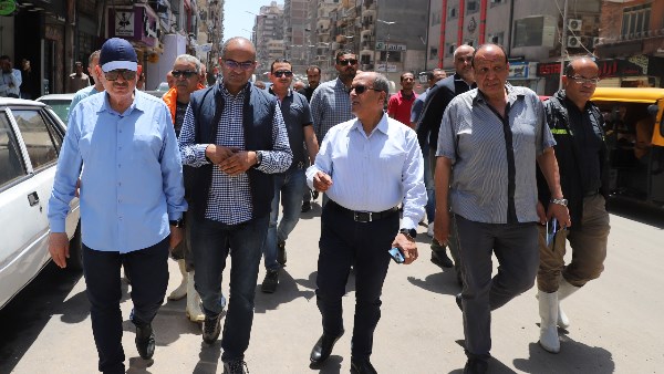 جولة تفقدية بصرف الإسكندرية