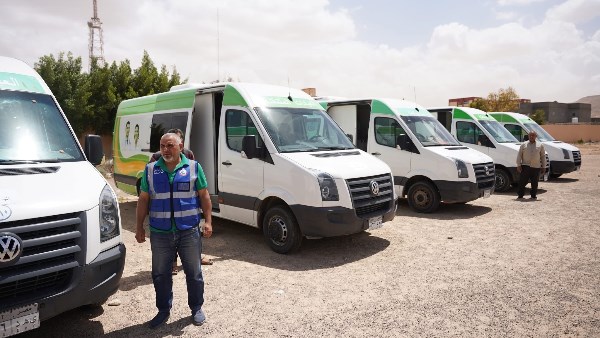 قوافل طبية بمطروح