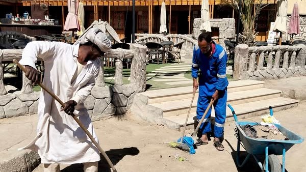 تكثيف النظافة بواحة سيوة 