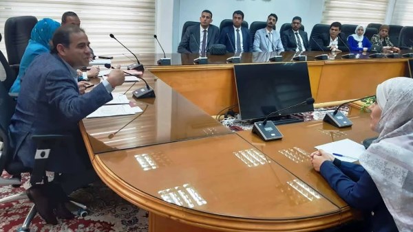 رئيس جامعة بورسعيد يوجه رسالة لأعضاء هيئة تدريس كلية الحقوق