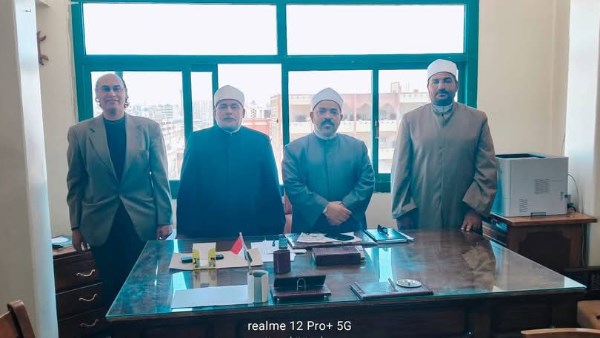 وكيل أوقاف بورسعيد يلتقي مدير الوعظ بمنطقة الأزهر ويبحثان سبل التعاون