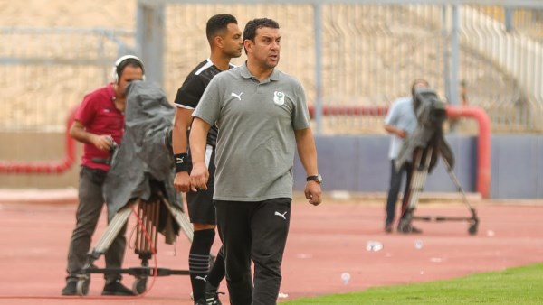 صورة من مباراة فاركو و المصري 