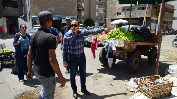 بورفؤاد تواصل حملات إزالة الإشغالات بمساكن الأمل والفيروز