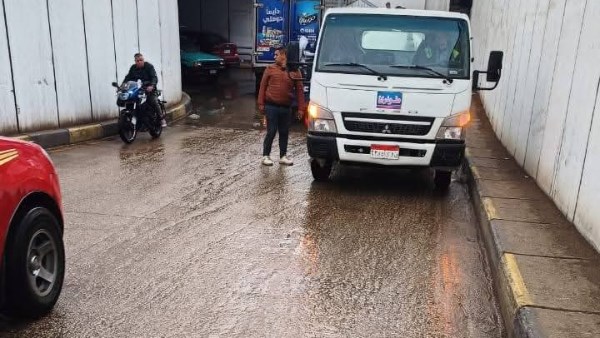 القليوبية تتعرض لطقس سيئ وسقوط أمطار