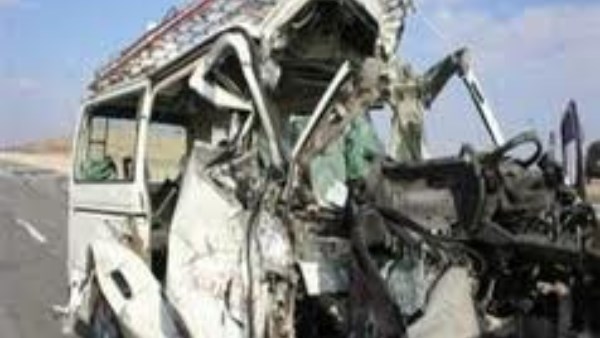 مصرع شخص وإصابة 5 آخرين في حادث تصادم بقنا