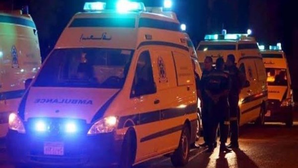 إصابة 3 أشخاص في حادث انقلاب سيارة على الطريق الحر بالقليوبية