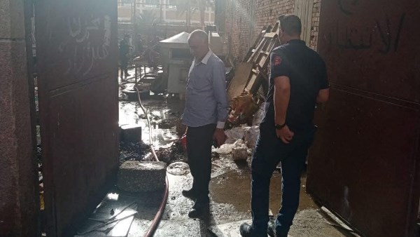 السيطرة على حريق بمخزن مصنع حلويات في القليوبية