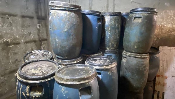 ضبط 625 كيلو طحينة مغشوشة داخل مخزن بالقليوبية