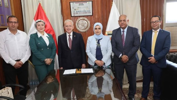 بروتوكول تعاون بين كلية الهندسة ببنها ونقابة المهندسين بالقليوبية