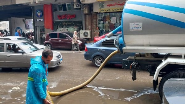 كسح وشفط مياه الشرب والصرف الصحى بالغربية 