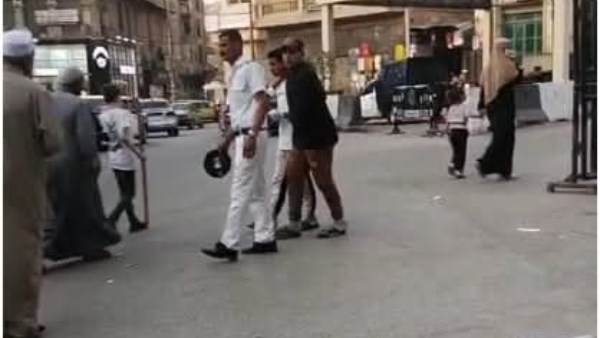 ضبط عامل السيرك المصاب 