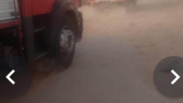 حريق مصنع بالمحلة