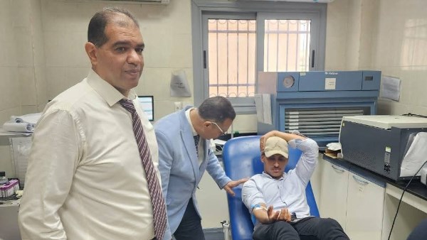 حملات التبرع بالدم في جامعة كفر الشيخ 