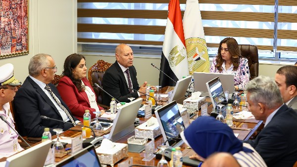 اجتماع وزيرة التنمية المحلية
